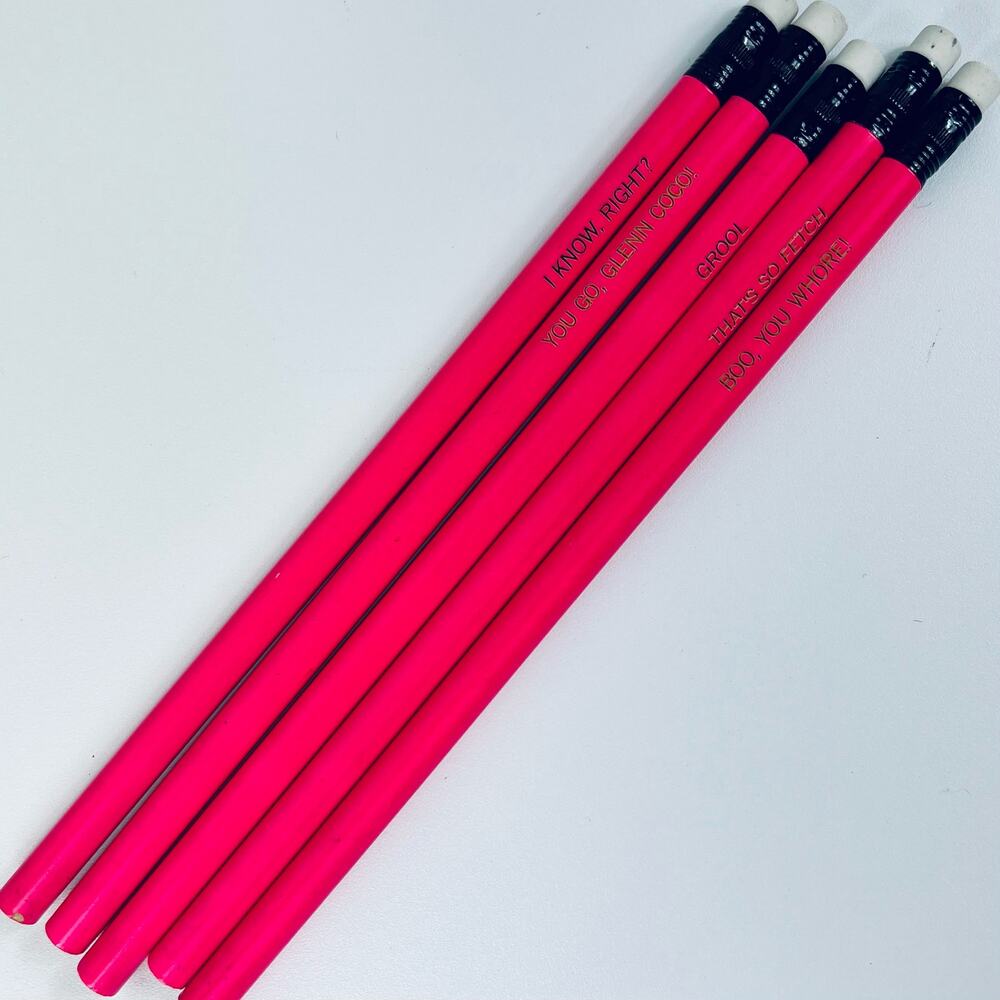 Bundle 3/$10 LAST CHANCE! Vintage y2k Original Mean Girl Collectible Pencils